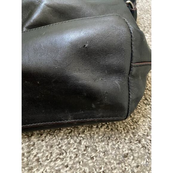 Coach Ranger Leather Shoulder Messenger Bag STYLE Black Work Laptop - Picture 7 of 8